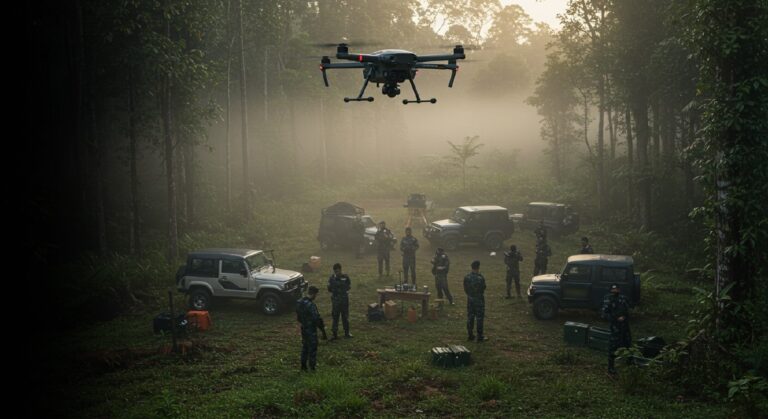Intip penguat kuasa guna dron